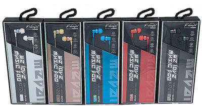 НАУШНИКИ KONIYCOI MATAL MUSIC EARPHONE KJ720